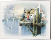 Fishing Dock B Fine Art Print