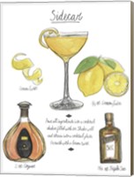 Classic Cocktail - Sidecar Fine Art Print