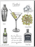 Classic Cocktail - Martini Fine Art Print