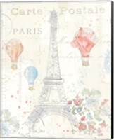 Lighthearted in Paris II Fine Art Print