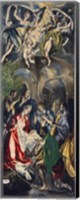 Adoration of the Shepherds (vertical panel) Fine Art Print