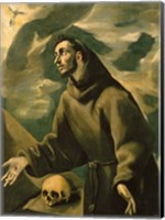 Saint Francis Receives the Stigmata Fine Art Print