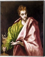 Apostle Saint John the Evangelist Fine Art Print