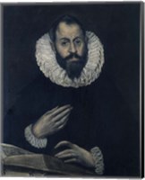Portrait of Alonso de Herrera 1595-1605 Fine Art Print