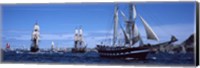 Tall Ships, Brittany, France Fine Art Print