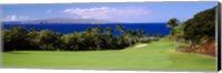 Wailea Golf Club, Maui, Hawaii Fine Art Print