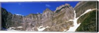 Glacier National Park Mountain Range, Montana Fine Art Print