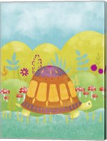 Happy Turtle I Fine Art Print