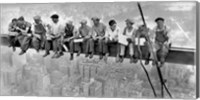 New York Construction Workers Lunching on a Crossbeam, 1932 (detail) Fine Art Print