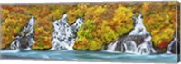 Hraunfossar Waterfall, Iceland Fine Art Print