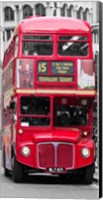 Double-Decker Bus, London Fine Art Print