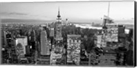 Aerial View of Manhattan, NYC 1 Fine Art Print