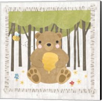 Woodland Hideaway Bear Fine Art Print