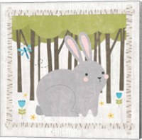 Woodland Hideaway Bunny Fine Art Print