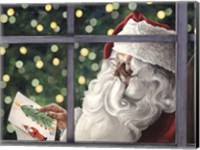 Letter To Santa Fine Art Print