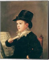 Portrait of Mariano Goya Fine Art Print