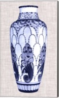 Blue & White Vase I Fine Art Print