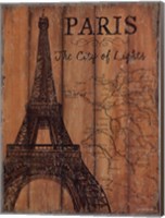 Paris Travel Poster Fine Art Print
