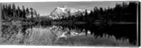 Mt Shuksan and Picture Lake, North Cascades National Park, Washington State Fine Art Print
