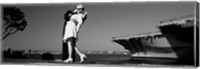 Unconditional Surrender, San Diego Aircraft Carrier Museum, San Diego, California Fine Art Print