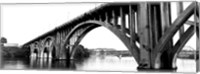 Henley Street Bridge, Tennessee River, Knoxville, Tennessee Fine Art Print