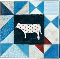 Modern Americana Farm Quilt VIII Fine Art Print