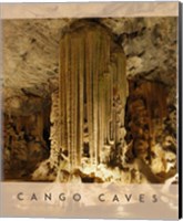 Vintage Cango Caves, Oudtshoorn, South Africa, Africa Fine Art Print