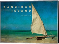 Vintage Zanzibar Island, Tanzania, Africa Fine Art Print