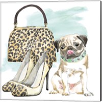 Glamour Pups IV Fine Art Print