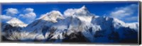 Everest & Nuptse Sagamartha National Park Nepal Fine Art Print