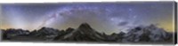 Panoramic view of Mt Everest Fine Art Print