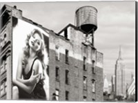 Billboards in Manhattan #1 Fine Art Print