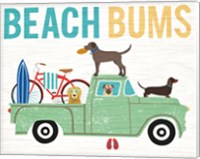 Beach Bums Truck I Fine Art Print