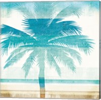 Beachscape Palms II Fine Art Print
