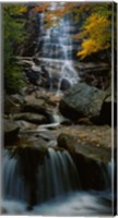 Waterfall in a forest, Arethusa Falls, Crawford Notch State Park, New Hampshire, New England Fine Art Print