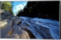 Ammonoosuc River Falls, Cohos Trail, New Hampshire Fine Art Print