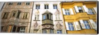 Low Angle View of Old Buildings, Bolzano, Italy Fine Art Print