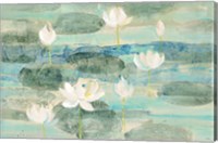 Water Lilies Bright Fine Art Print
