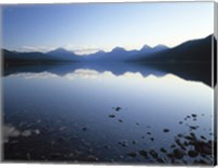 Lake McDonald and the Rocky Mountains, Montana Fine Art Print
