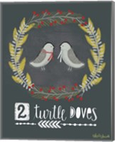 2 Turtledoves Fine Art Print