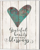Grateful Hearts Fine Art Print