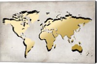 World Map Fine Art Print