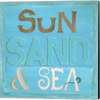 Sun, Sand & Sea Fine Art Print