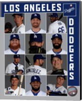 Los Angeles Dodgers 2017 Team Composite Fine Art Print