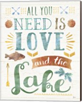 Lake Love I Fine Art Print