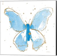 Gilded Butterflies II Fine Art Print