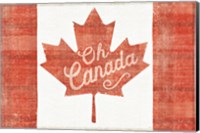 Oh Canada Flag Fine Art Print