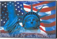 Proud to Be an American Wall Poster
