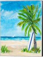 Tropical Surf I Fine Art Print