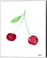 Two Cherries I Fine Art Print
